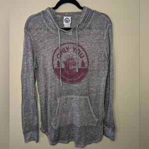 Official Licensee Cooperative Forestsfire Prevention Program Grey Sweater Size L